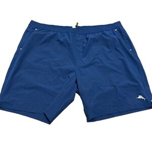 Tommy Bahama Swim Trunks Mens 3XLB Black Quick Dry Mesh Lined Elastic Waist Band